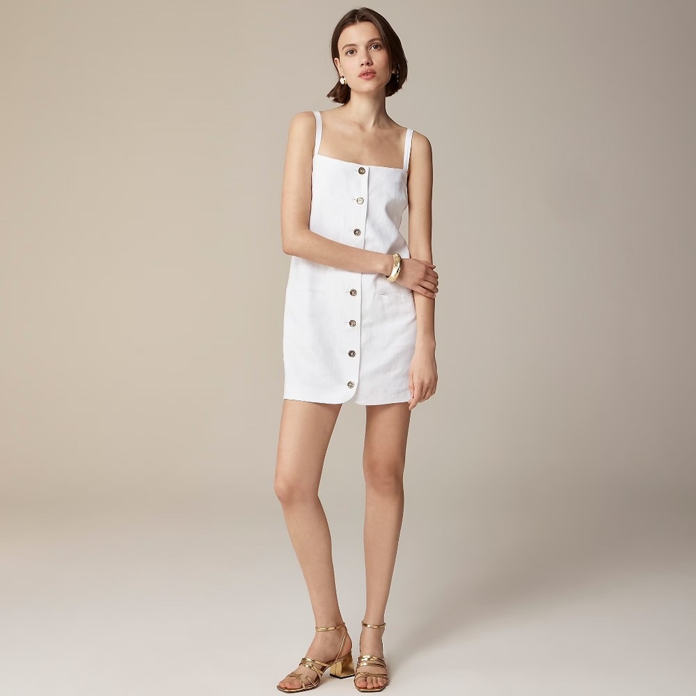 J.Crew Claudia Dress in Linen